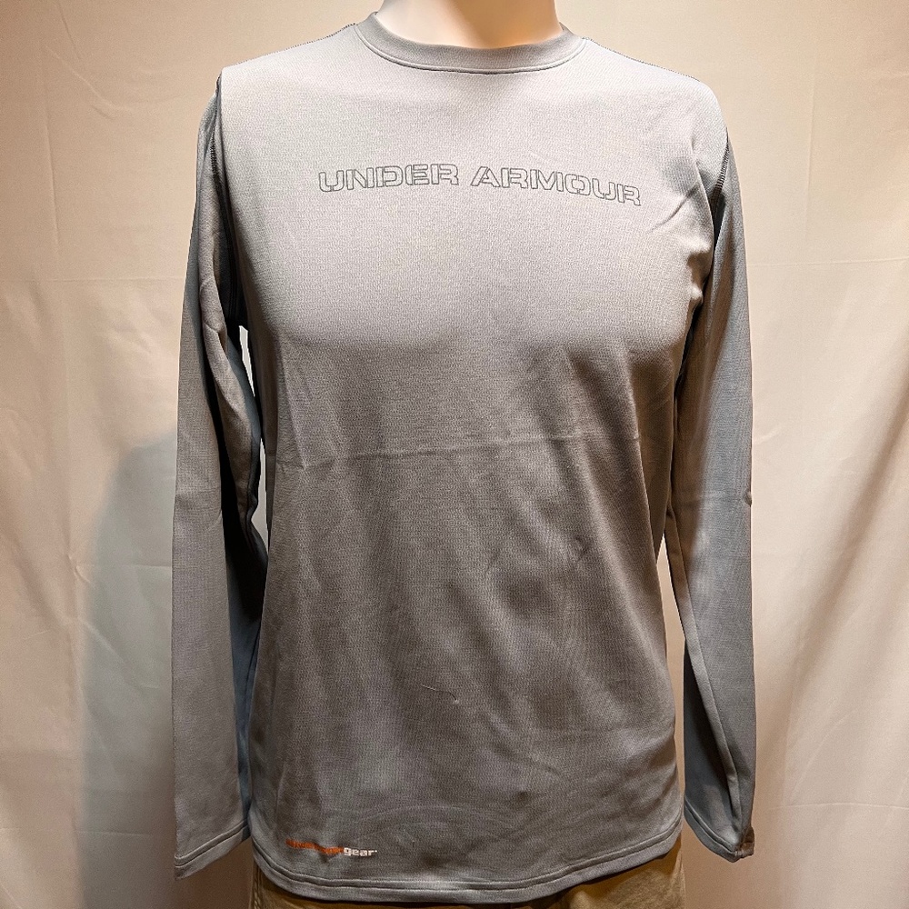 UNDER ARMOR MENS PERFORMANCE LONG SLEEVE T SHIRT (XL)